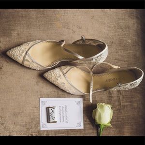 Bella Belle Wedding Shoes | Size 7.5